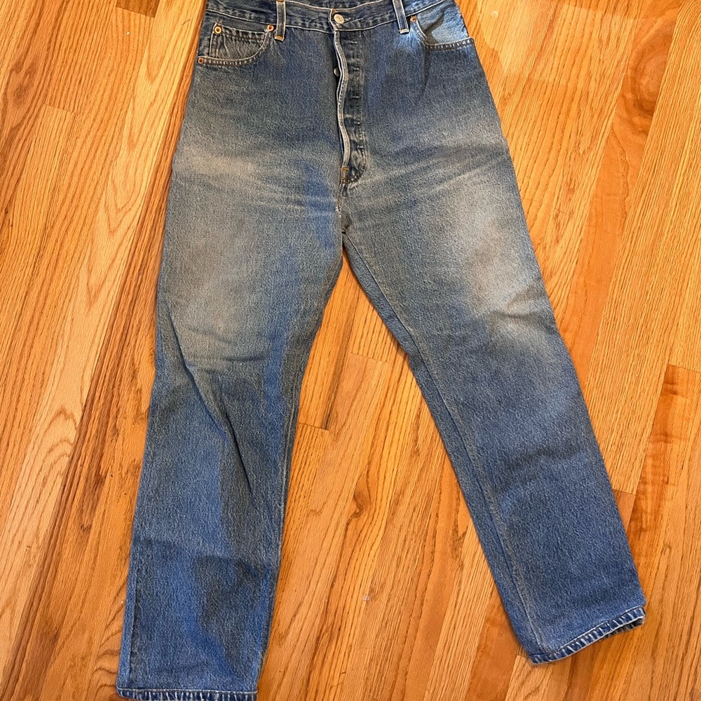 Redone/Levi’s straight leg jeans